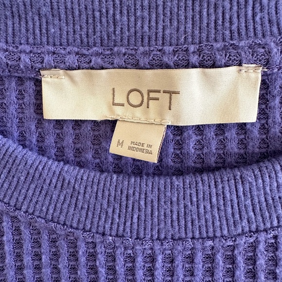 LOFT Textured Pullover - Picture 2 of 4